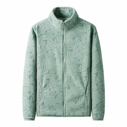 Women's maple leaf camouflage jacket