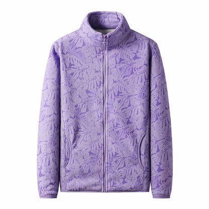 Women's maple leaf camouflage jacket