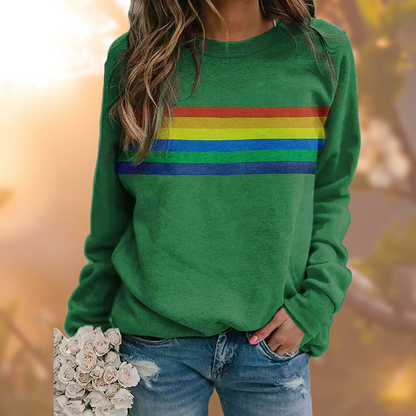 Women's elegant unique sweater with intricate patterns
