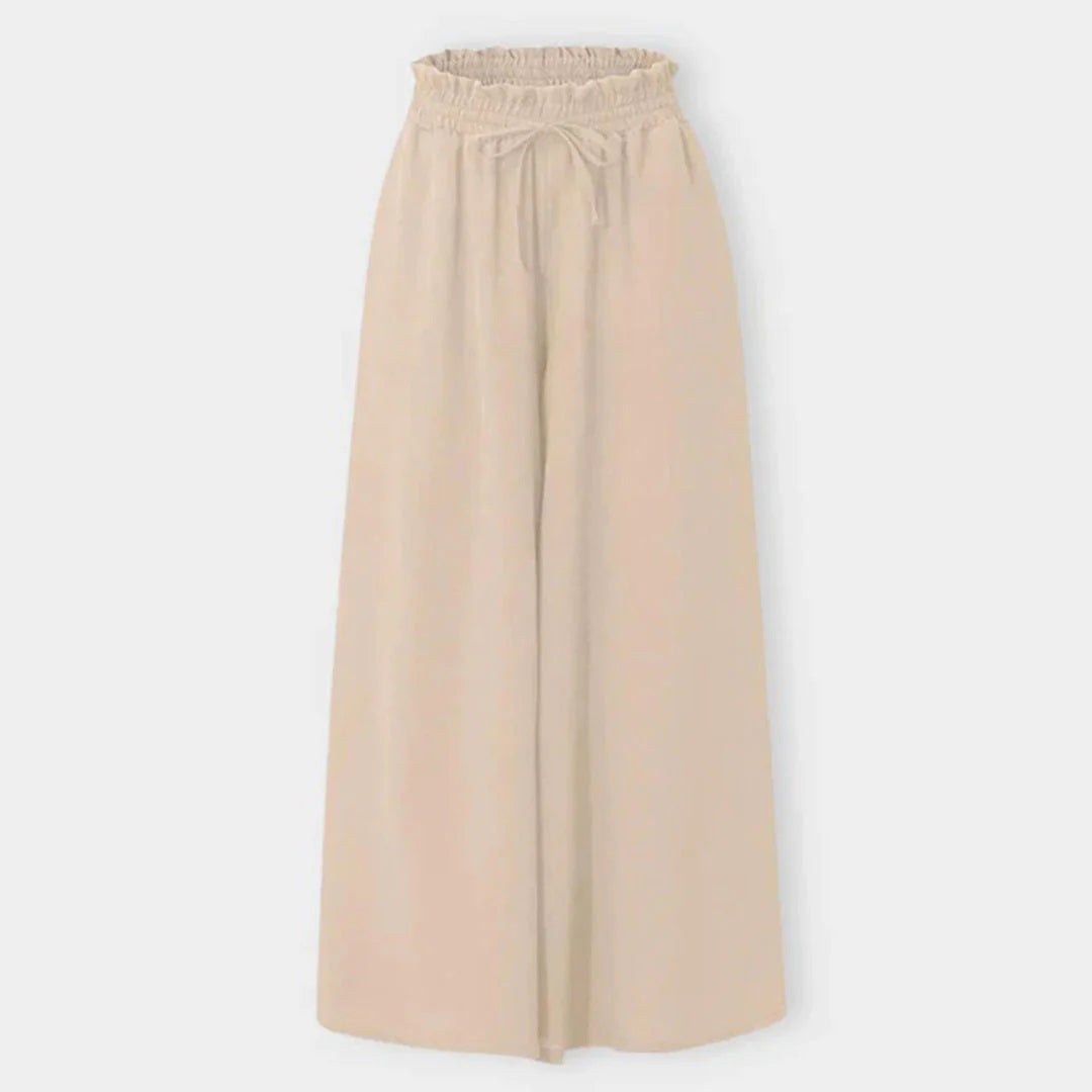 Loose wide-leg trousers for women