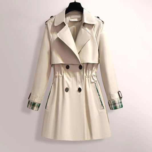 Windproof Long Windbreaker Spring Autumn Coat