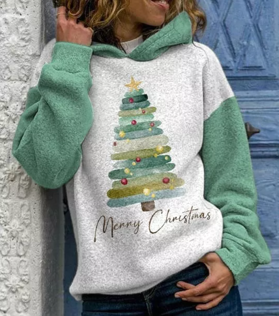 Women's super cozy christmas hoodie