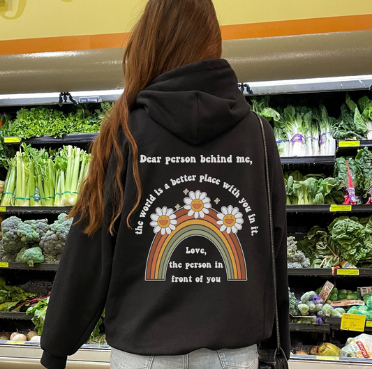 Rainbow Sunflower Print Sweatshirt