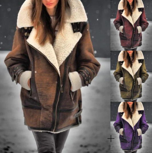 Thickened Faux Fur Coat