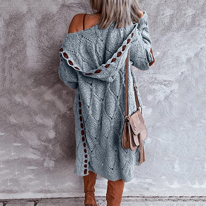 Women's elegant long cardigan