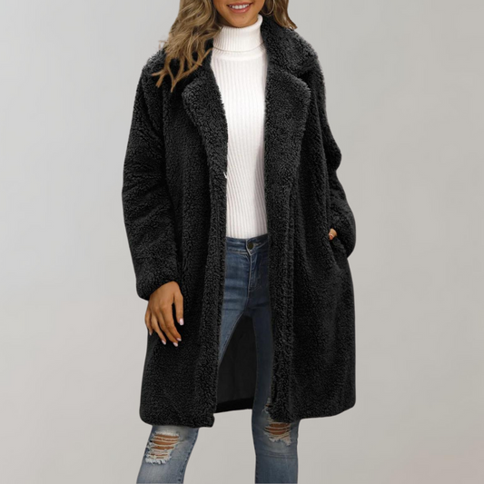 Loose Fit Knitted Lapel Cardigan Sweater