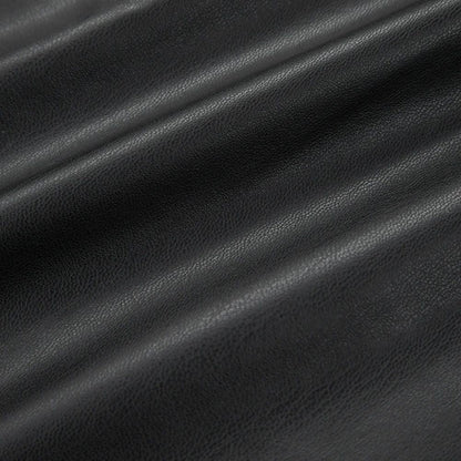 Women's high waist leather trousers