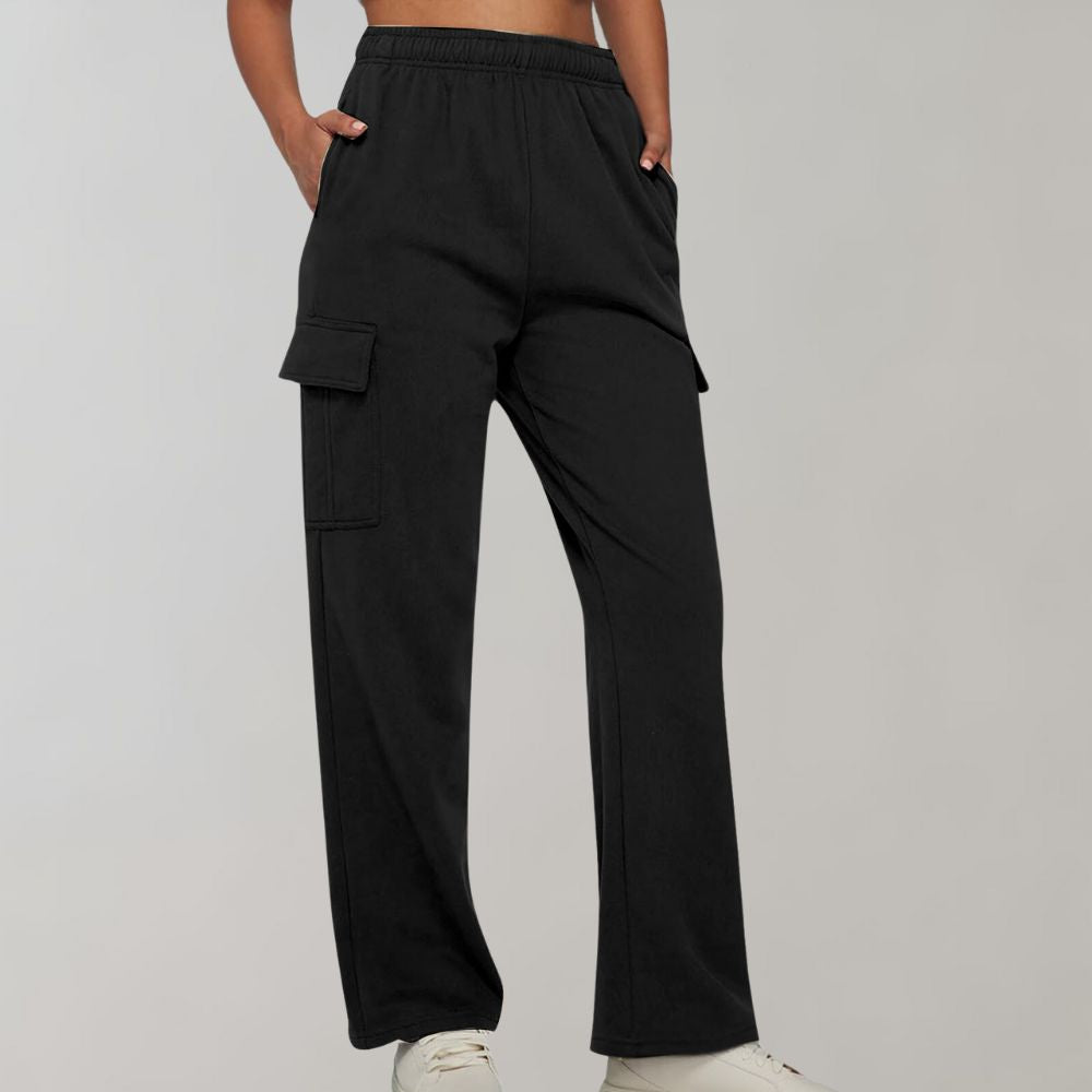 Women's high-waisted cargo pants