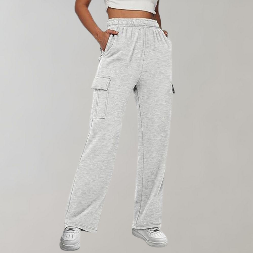 Women's high-waisted cargo pants