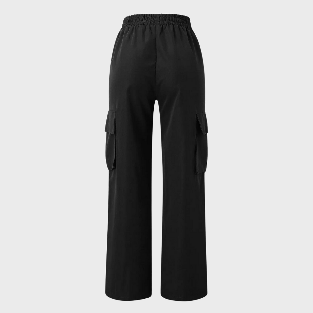 Women's wide-leg cargo pants