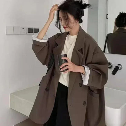 Stylish college suit jacket for women