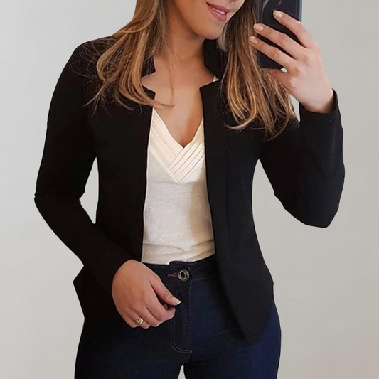 Long Sleeve Solid Color Cardigan