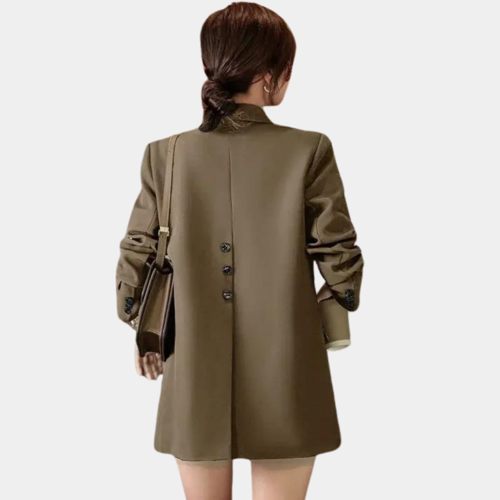 Loose small suit jacket for women