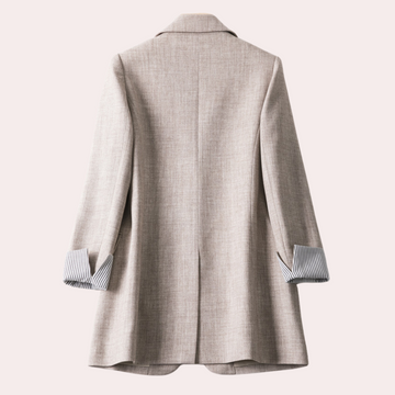 Chic slim suit jacket for women