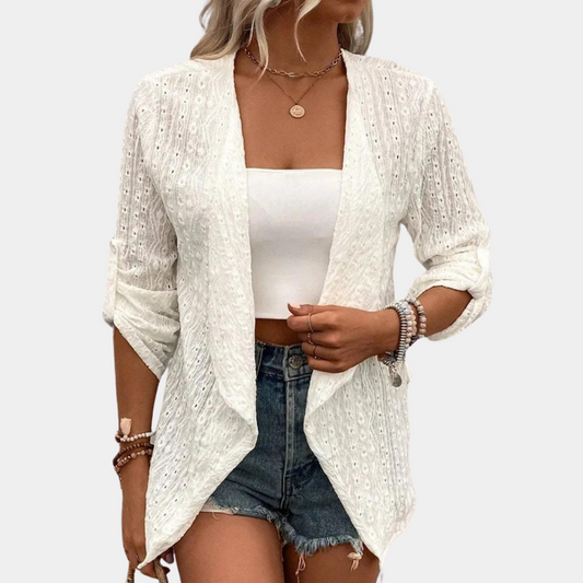 Lightweight Flared Blazer
