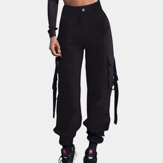Buckle Side Pocket Trouser Pants