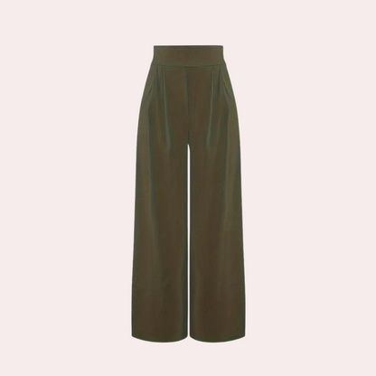 Women's casual wide-leg versatile trousers