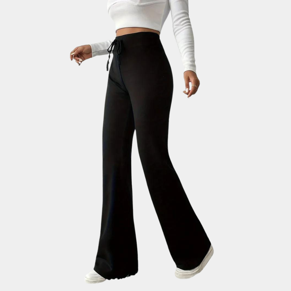 Women's high waist flared yoga pants
