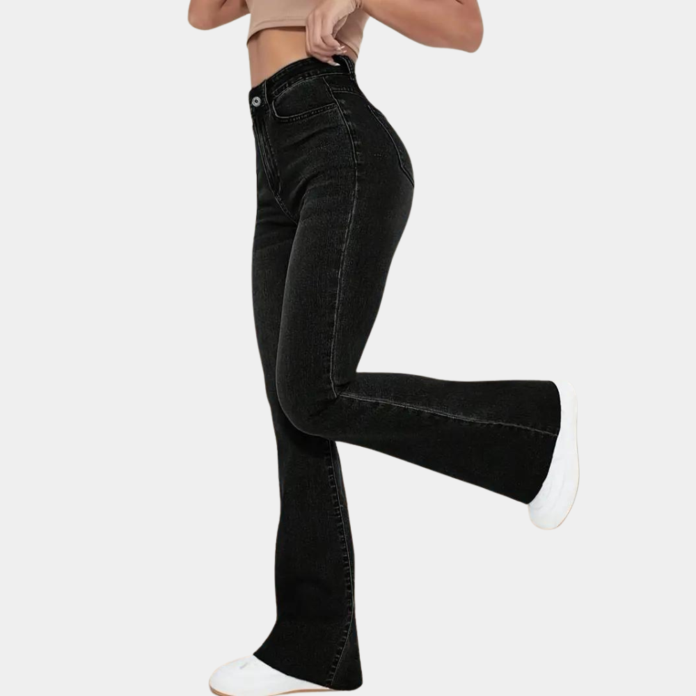 Women's high waist bootcut pants