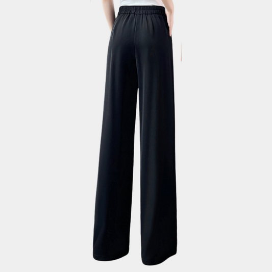 Wide Leg Ice Silk Pants