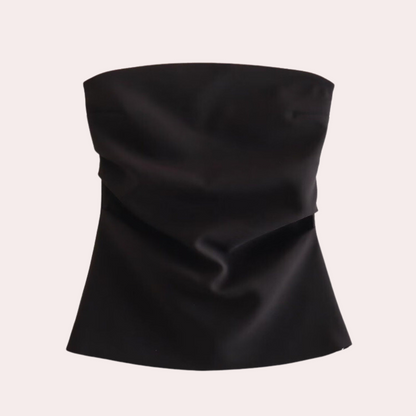 Women's slim sleeveless tube top