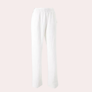 High waist straight-leg pants for women