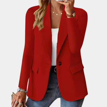 Women's single-button blazer