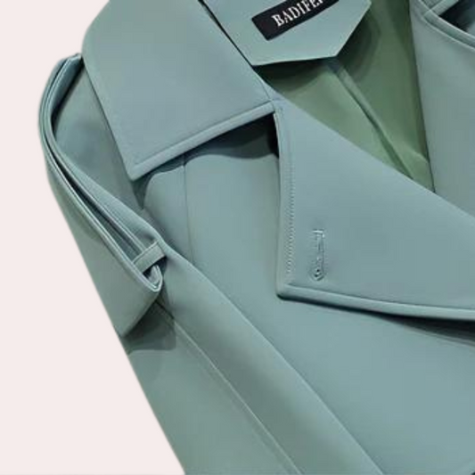 Mid-Length Trench Coat