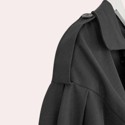 Loose slim fashion coat for women