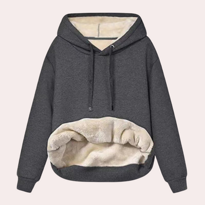 Women's hooded sports sweater jacket