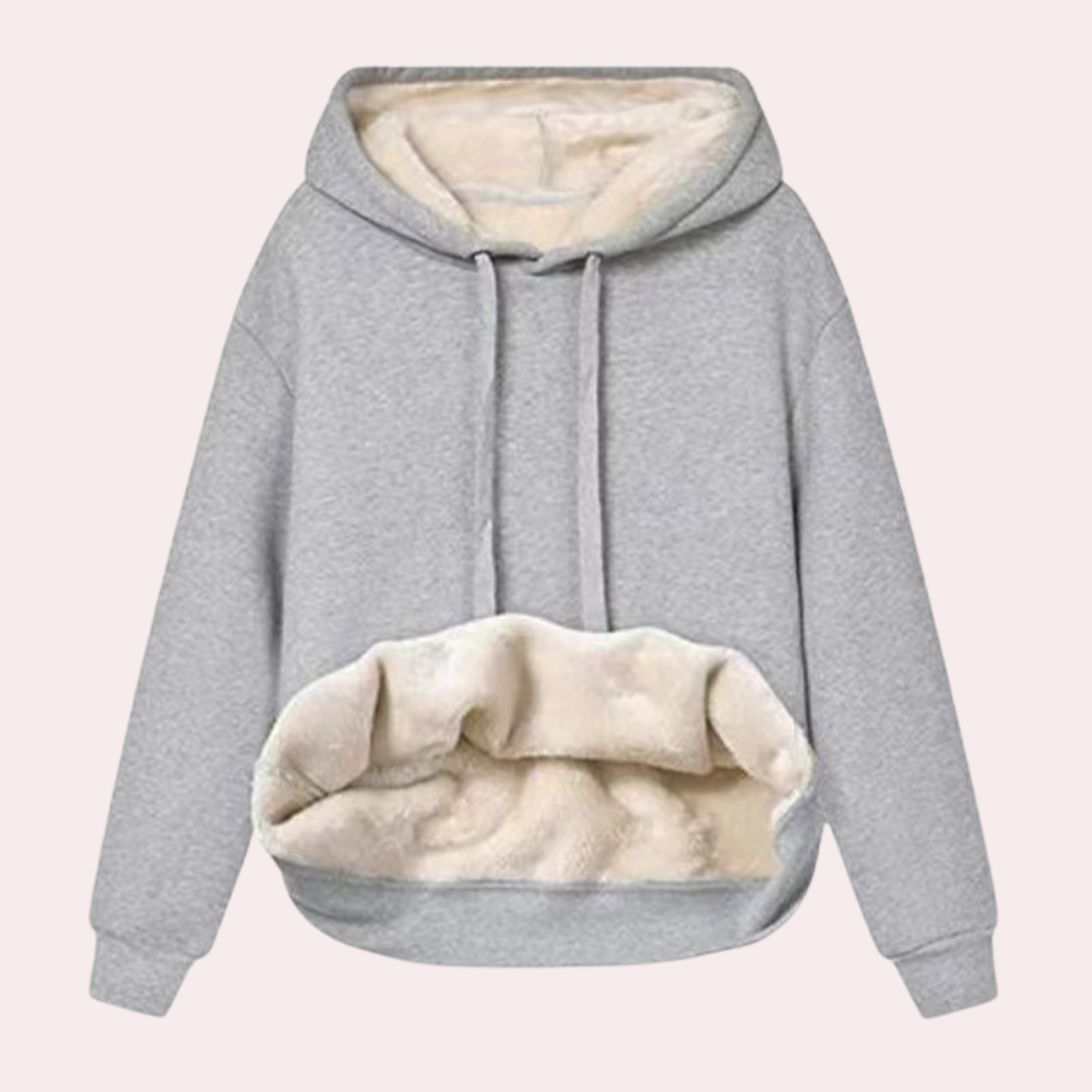 Women's hooded sports sweater jacket