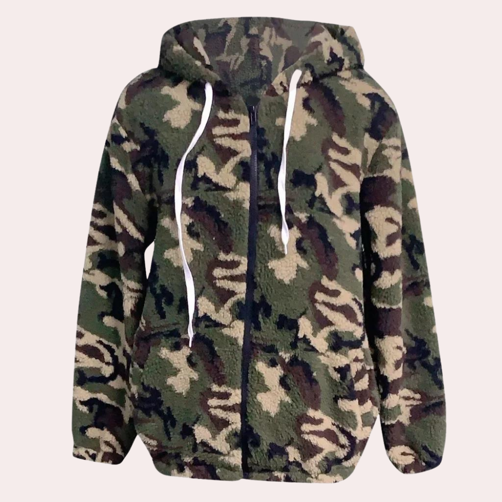 Camouflage jacket for women