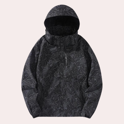 Women's camouflage hooded jacket