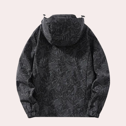 Women's camouflage hooded jacket