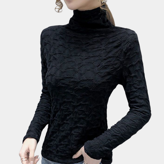 Lace Collar Casual Sweater