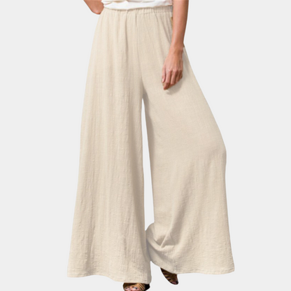 Wide leg trousers for women