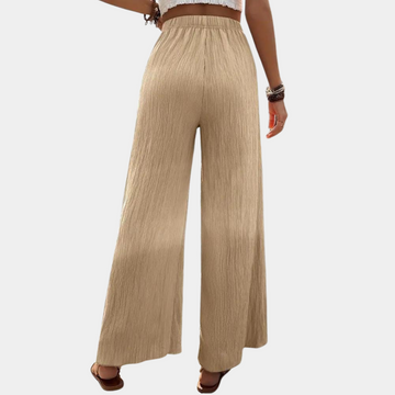 Wide leg trousers for women