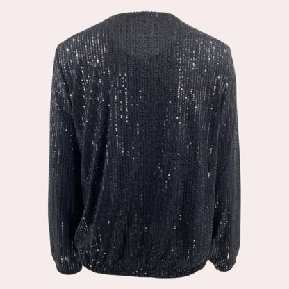 Sequin casual classic jacket for women