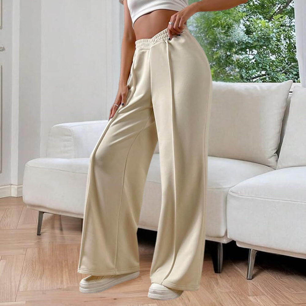 Loose Fit Wide Leg Casual Jeans