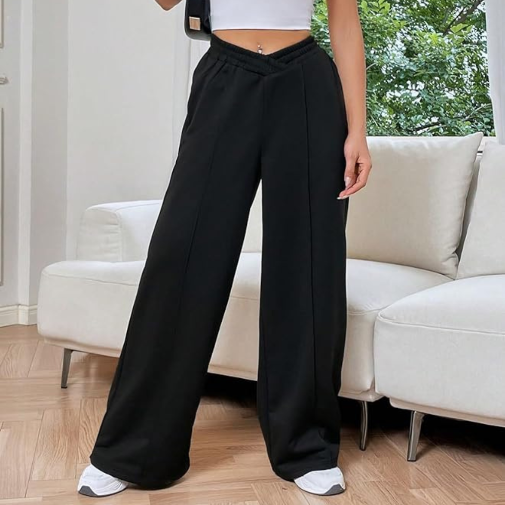 Women's loose casual wide leg jeans