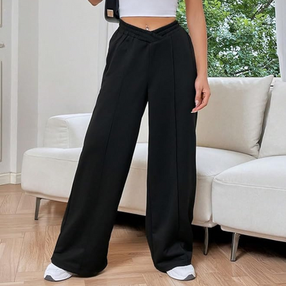 Women's loose casual wide leg jeans