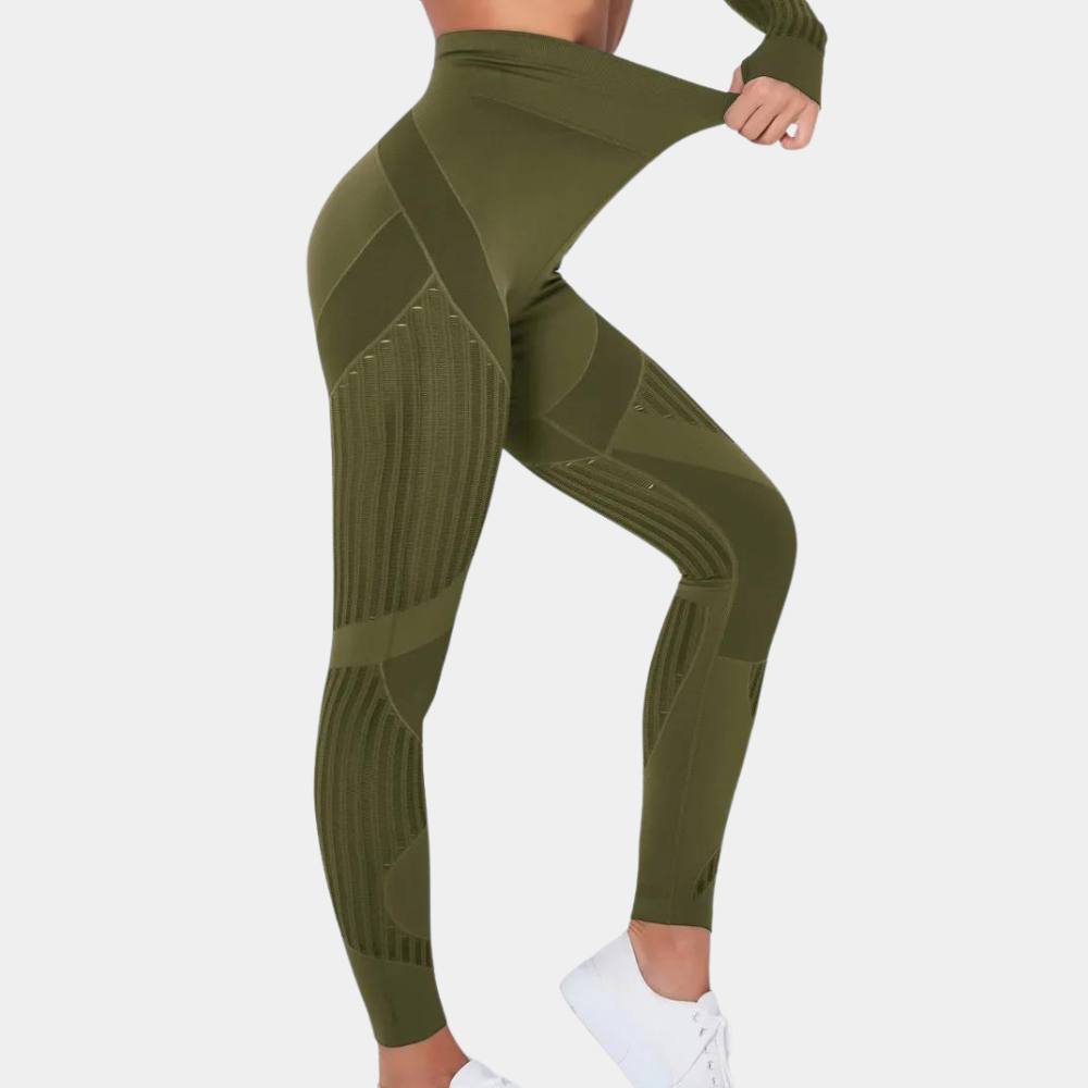High waist seamless leggings for women