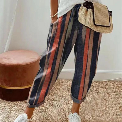 Women's cropped trouser pants