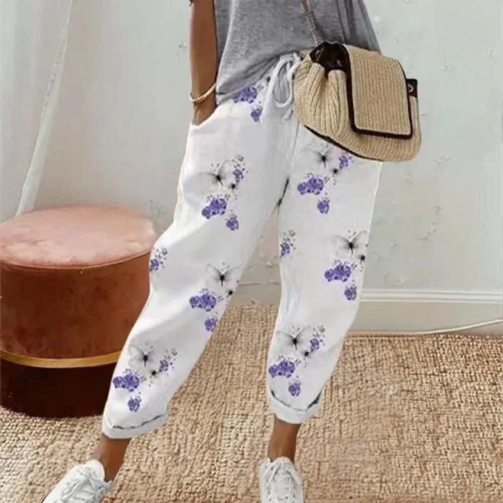 Cropped Trouser Pants