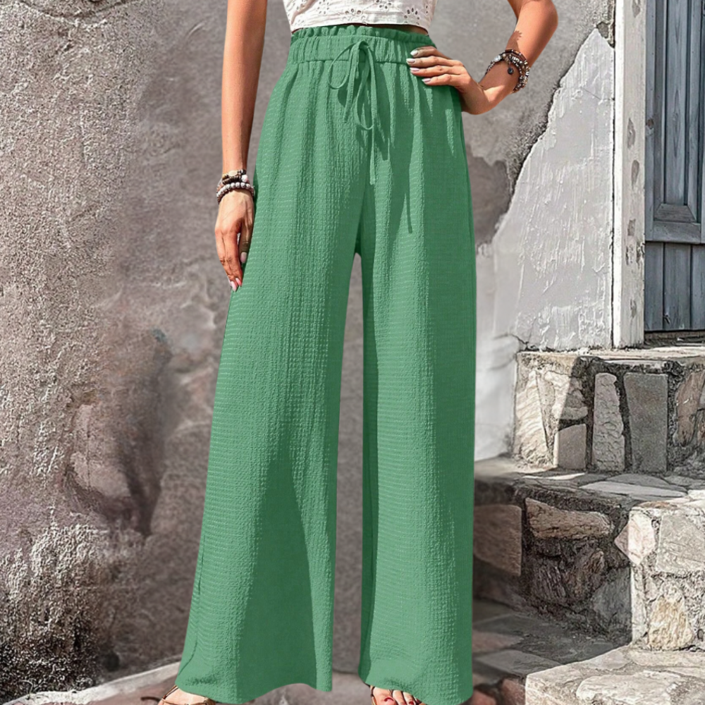 Women’s versatile bubble grid pants