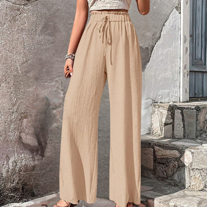 Women’s versatile bubble grid pants