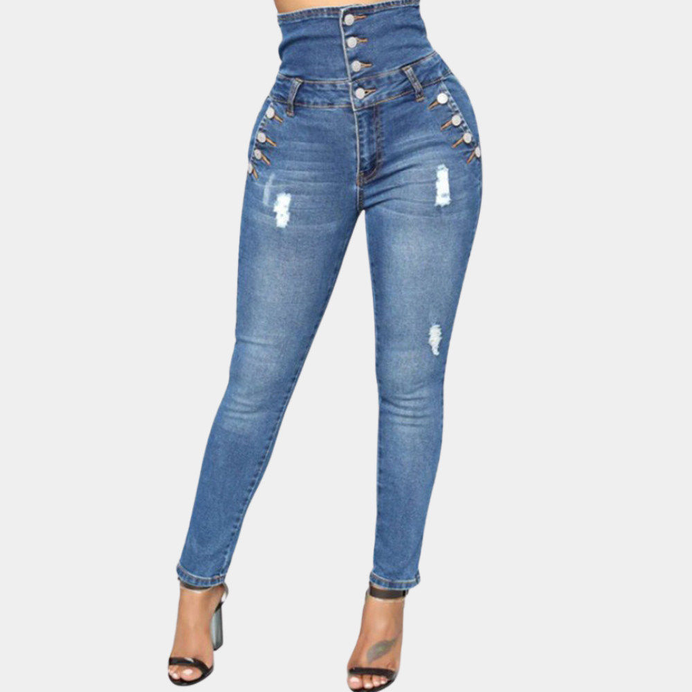 Women's elegant skinny jeans