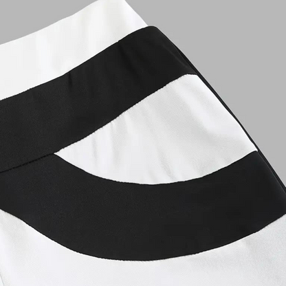 Women's high-waisted wide leg pants