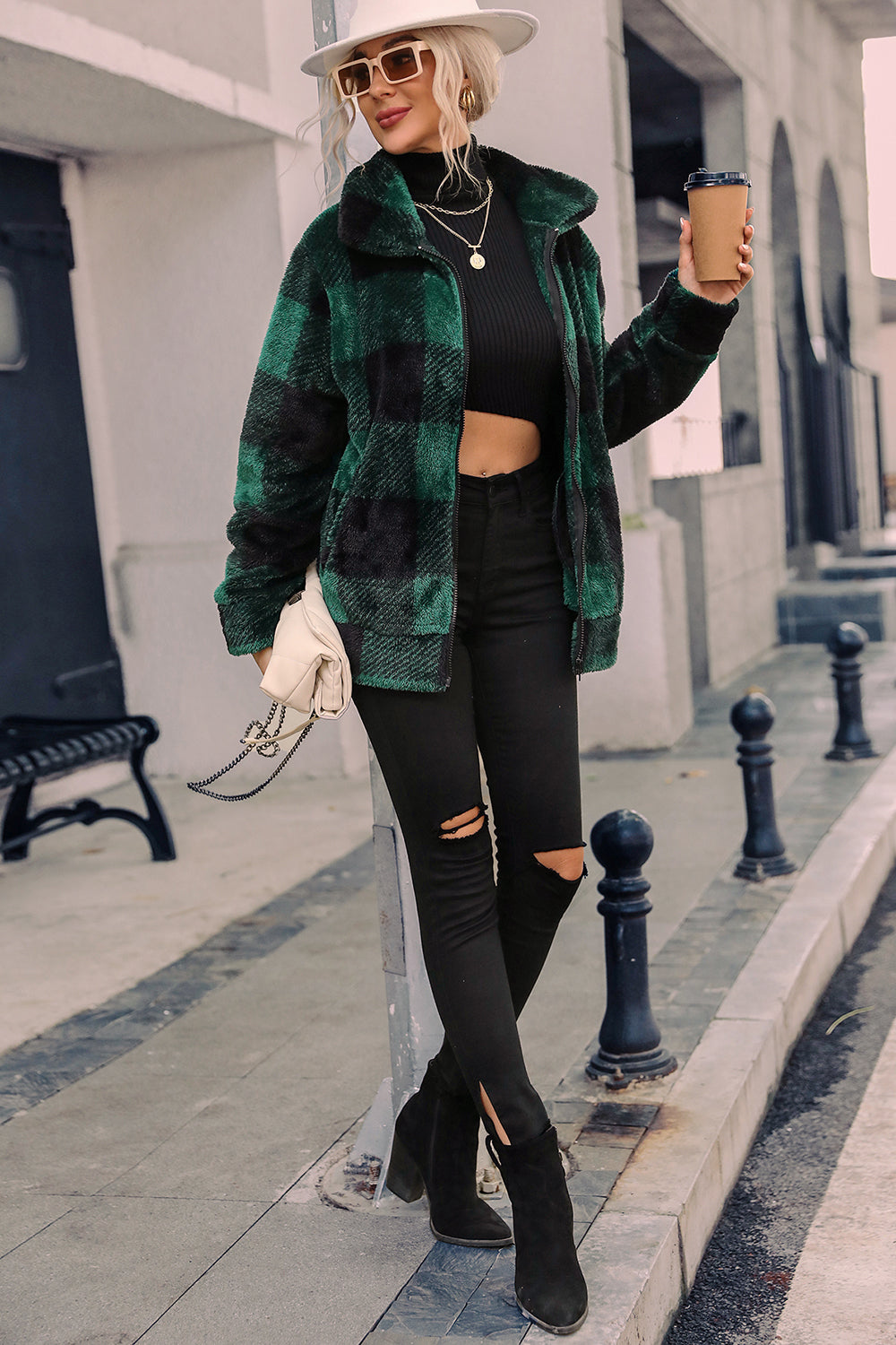 Women's warm winter jacket