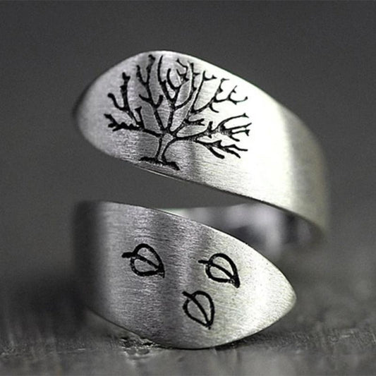 Adjustable Tree of Life Ring